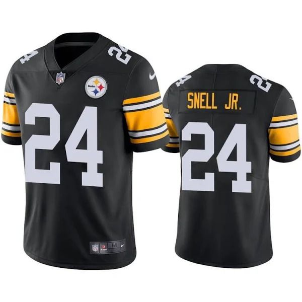 Men Pittsburgh Steelers #24 Benny Snell Jr Nike Black Limited NFL Jersey->pittsburgh steelers->NFL Jersey